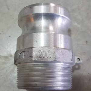 Camlock de Aluminio F200 macho Camlock 2” X Rosca Macho 2” NPT– Aluminum Cam & Groove Fitting F200 male Camlock X male NPT Thread - 2 Inch