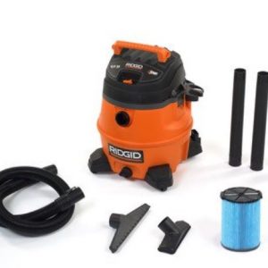 Aspiradora 14G ridgid seco-mojado 6 hp 120V – Vacuum Cleaner 14 Gallons 120V