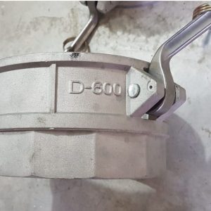 Camlock de Aluminio D600 Hembra Camlock 6” X Rosca Hembra 6” NPT– Aluminum Cam & Groove Fitting D600 Female Camlock X Female NPT Thread - 6 Inch