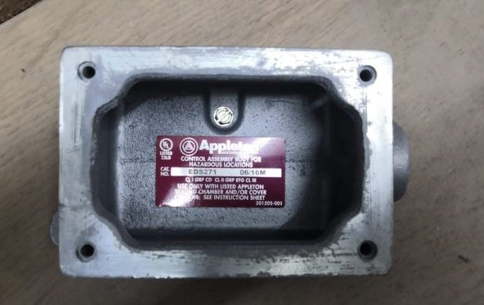Caja De Montaje, Sin Salida, 1 Gang, Hierro Maleable– Mounting Body, EDS Type, 3/4", 1-Gang, Dead-End, Malleable Iron