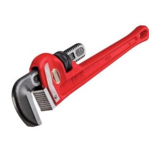 Llave recta servicio pesado para Tubos, 8”L – Pipe Wrench, 8” Long , HD