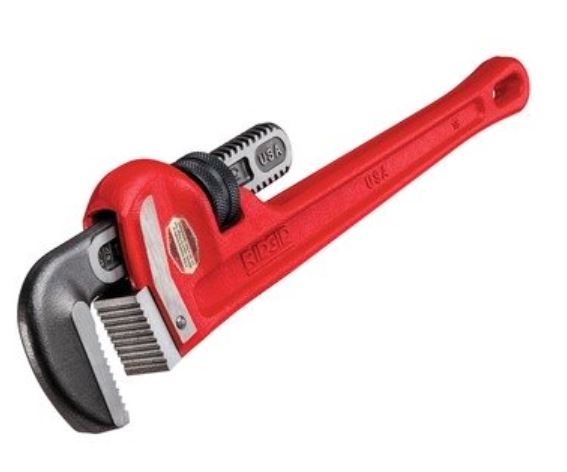 Llave recta servicio pesado para Tubos, 24”L – Pipe Wrench, 24” Long , HD