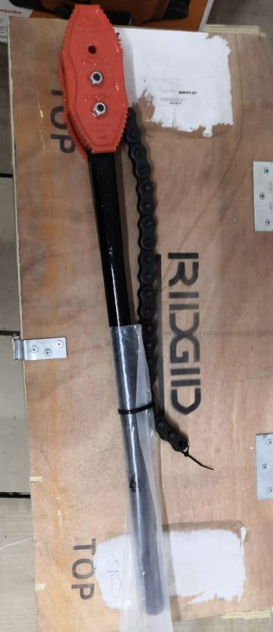 Llave de tenazas de cadena reversible de extremo doble, capacidad de tubo de 1/4" - 2 1/2" – Double-End Chain Tongs, 1/4 in. to 2 1/2 in. Pipe Capacity - Image 2