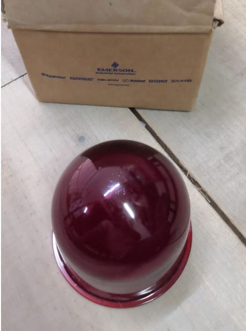 Domo de Cristal Rojo, A-51 60-300W – Globe Red For A-51 60-300w - Image 2