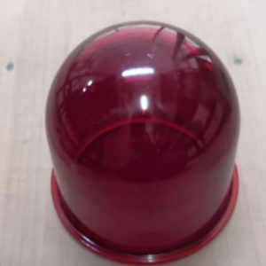Domo de Cristal Rojo, A-51 60-300W – Globe Red For A-51 60-300w
