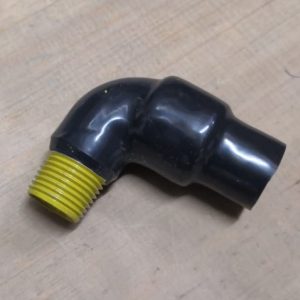 Codo, 90°, 1/2”, Macho x Hembra, Aluminio, Recubierto de PVC – Elbow, 90°, 1/2″, MxF, Explosionproof, Aluminum, PVC Coated