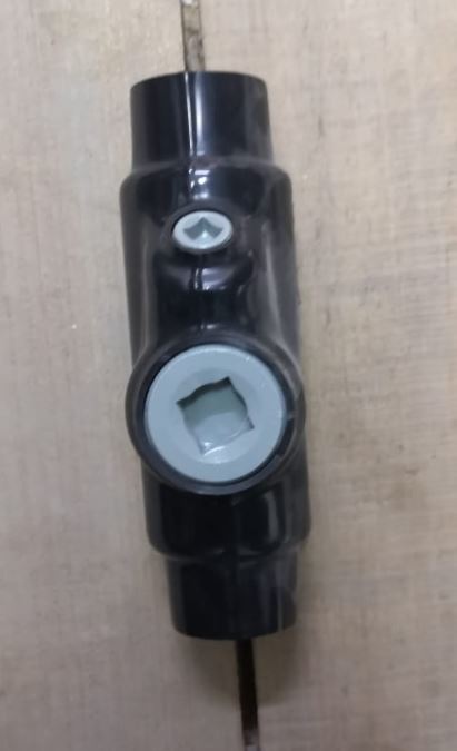 Accesorio, Sello Vertical y Horizontal EY, 1-1/2”, Aluminio, recubierto de PVC – Conduit Sealing Fitting, 1-1/2”, Aluminum PVC Coated