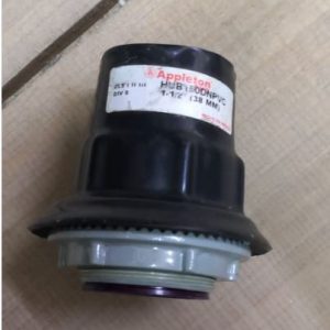Conector Conduit tipo HUB, 1-1/2” (38MM), Estanco, Aislado, Recubierto de PVC – Conduit Hub, 1-1/2"(38MM), Watertight, Insulated, PVC Coated