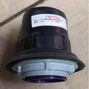 Conector Conduit tipo HUB, 2” (51MM), Estanco, Aislado, Recubierto de PVC – Conduit Hub, 2"(51MM), Watertight, Insulated, PVC Coated