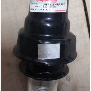 Tuerca Unión, 1-1/4” (32MM), Macho x Hembra, Tipo UNY Aluminio, Recubierta en PVC – Union, 1-1/4” (32MM), MxF, Type UNY Aluminum, PVC Coated